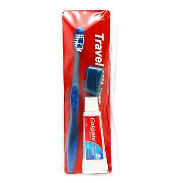 6 Pack x Colgate Toothbrush Travel Kit 3pc